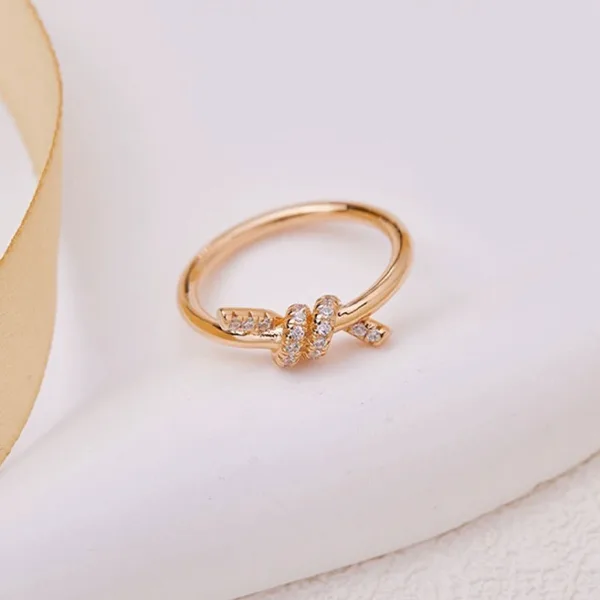 Tiffany & Co. Knot Ring Gold-Tone product photo