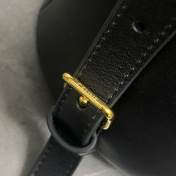 Celine Bonnie Backpack in Black Calfskin product view 12