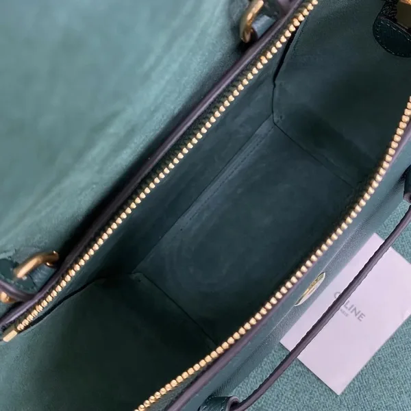Celine Belt Nano Bag In Amazone Grained Calfskin product view 5