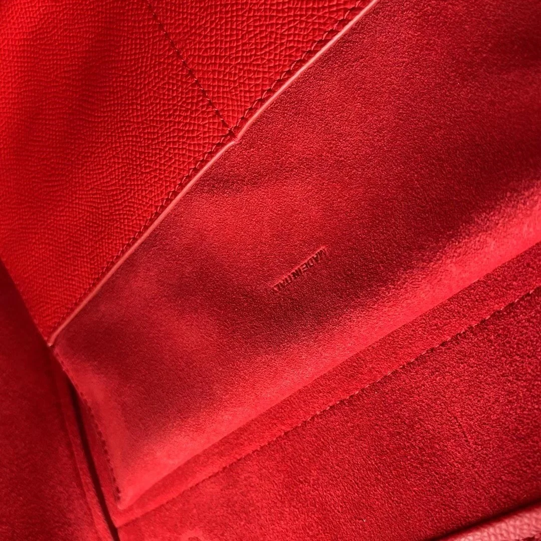 Celine Belt Mini Bag In Red Grained Calfskin product view 7