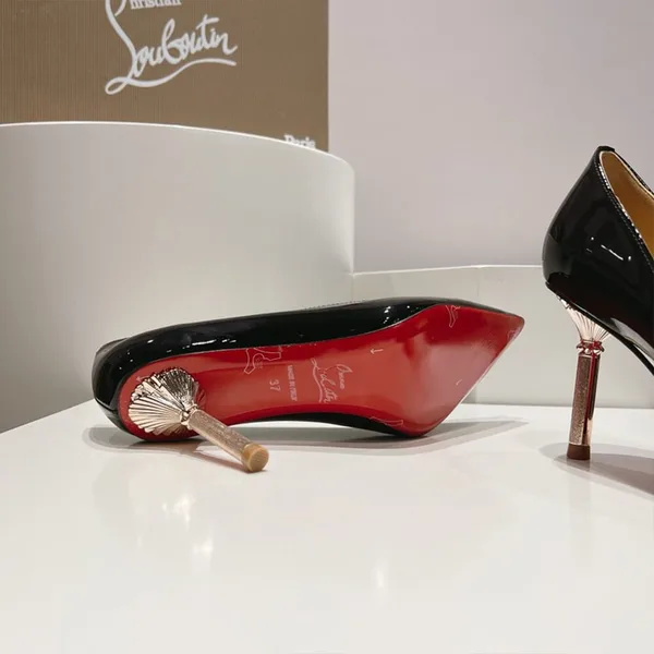 Christian Louboutin Scepter 85 Patent Pumps Black product view 7