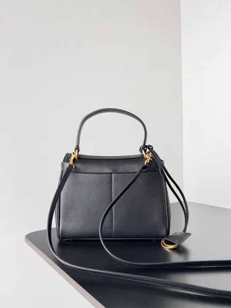 Balenciaga Rodeo Mini Bag in Black Calfskin product view 6