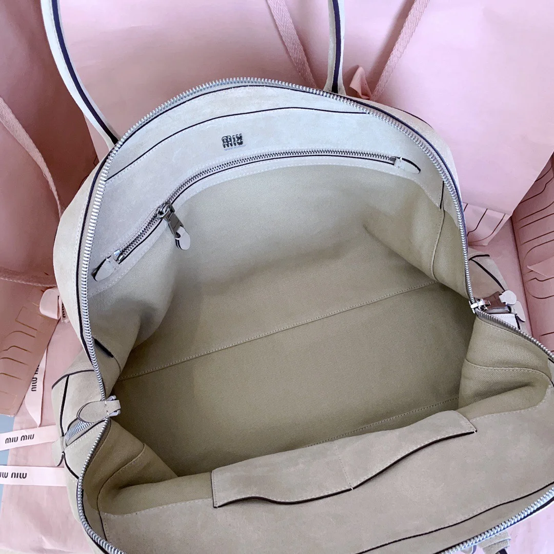 Miu Miu Vivant Bag — Light Grey product view 8