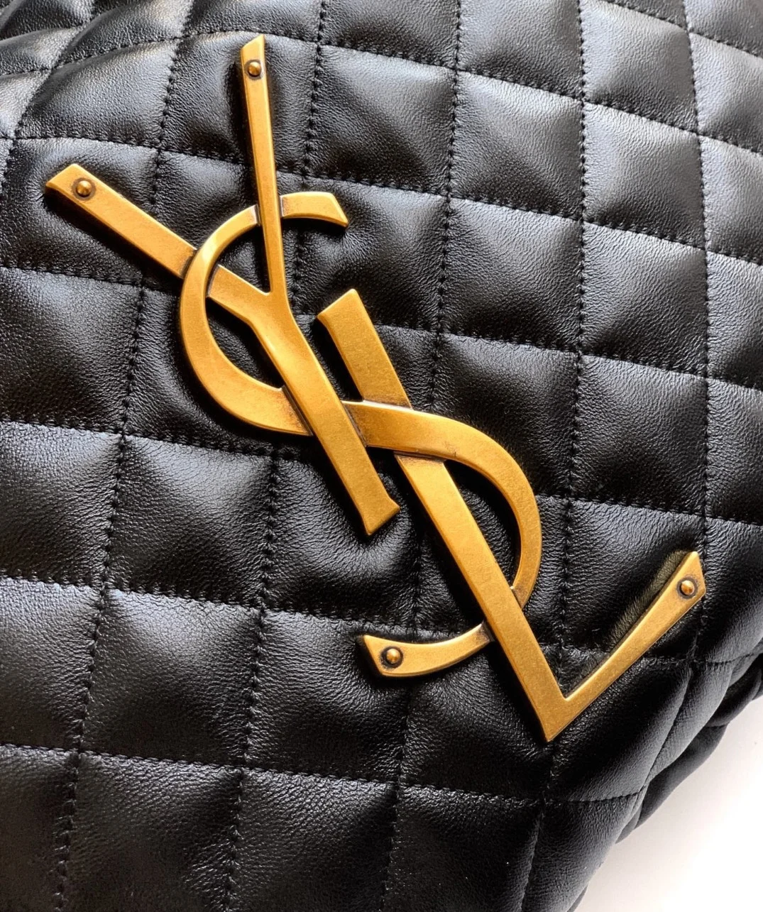 Saint Laurent Icare Hobo Bag in Black Quilted Nappa Leather product view 4