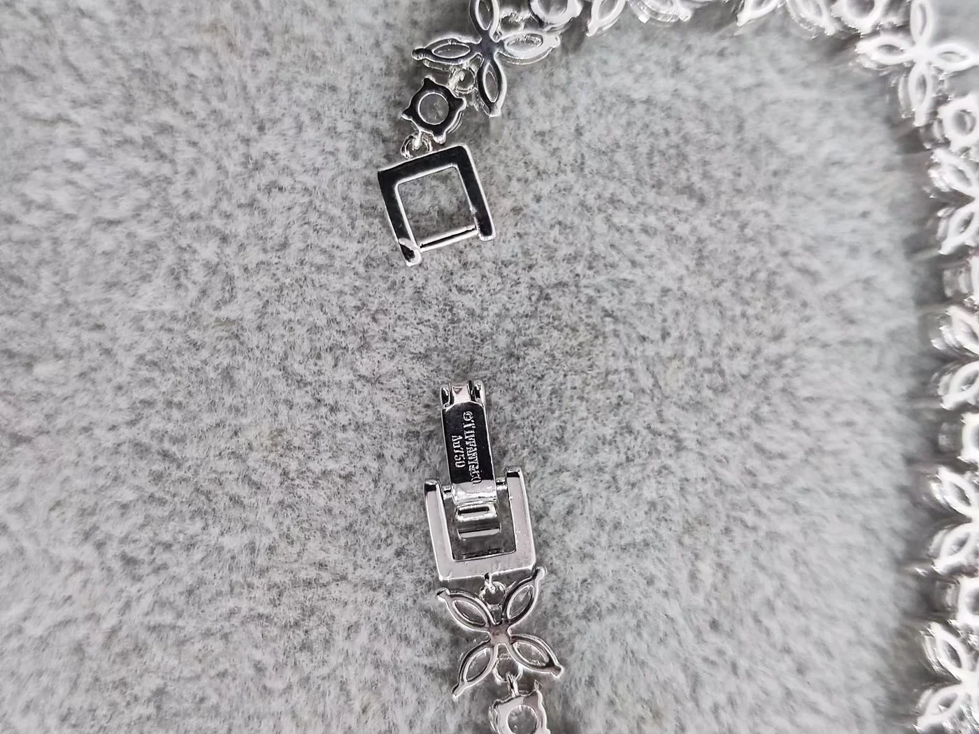 Tiffany & Co. Cluster Tennis Bracelet Silver-Tone product view 3
