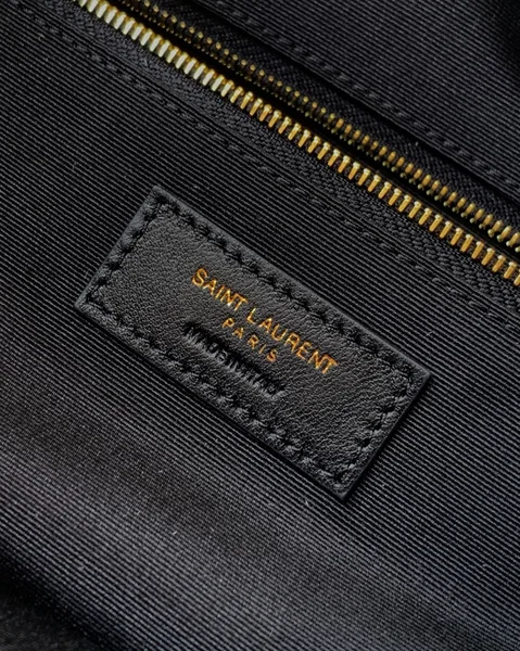 Saint Laurent Icare Hobo Bag in Black Quilted Nappa Leather product view 5
