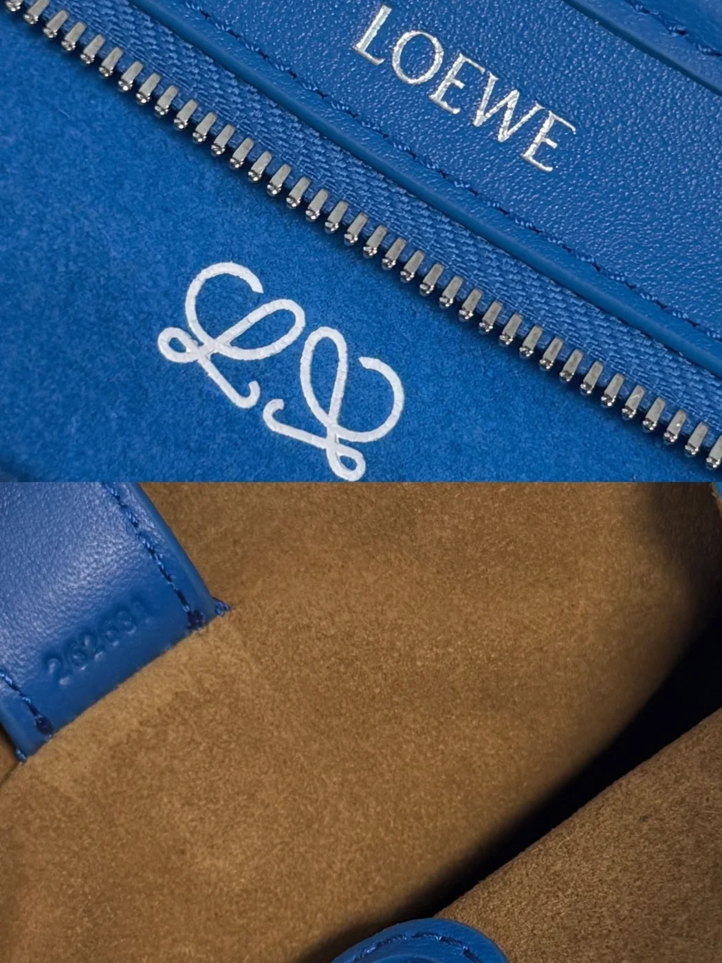 Loewe Amazona 180 Mini Bag — Blue product view 10