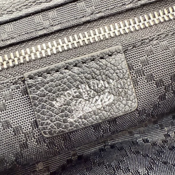 Gucci Jackie Small Shoulder Bag — Black Jacquard with Silver-Tone Hardware product view 9