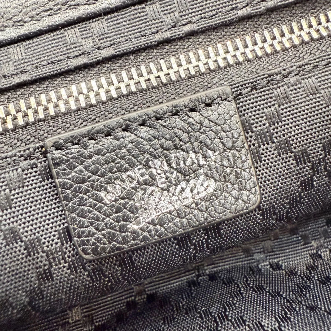 Gucci Jackie Small Shoulder Bag — Black Jacquard with Silver-Tone Hardware product view 9