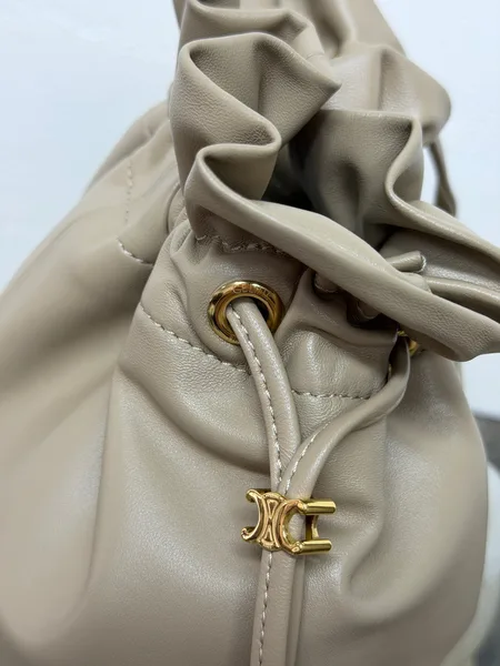 Celine Small Crystal Pouch — Taupe product view 12