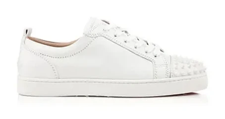 Christian Louboutin Louis Junior Spikes Sneakers White product view 1