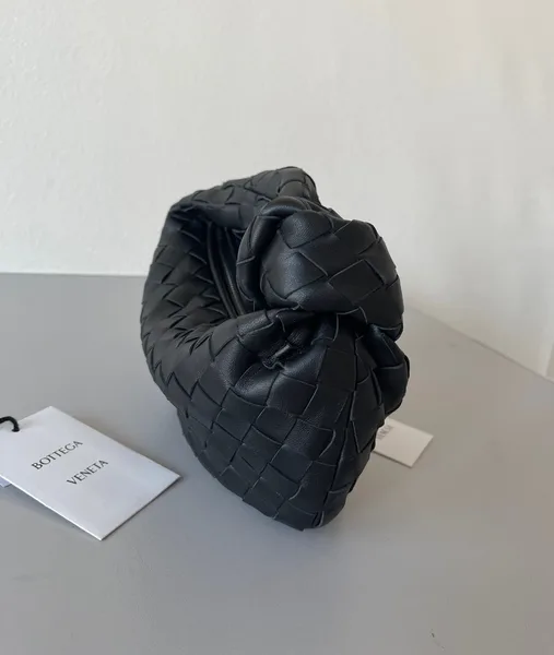 Bottega Veneta BV Jodie Mini Bag In Black Intrecciato Lambskin product view 8