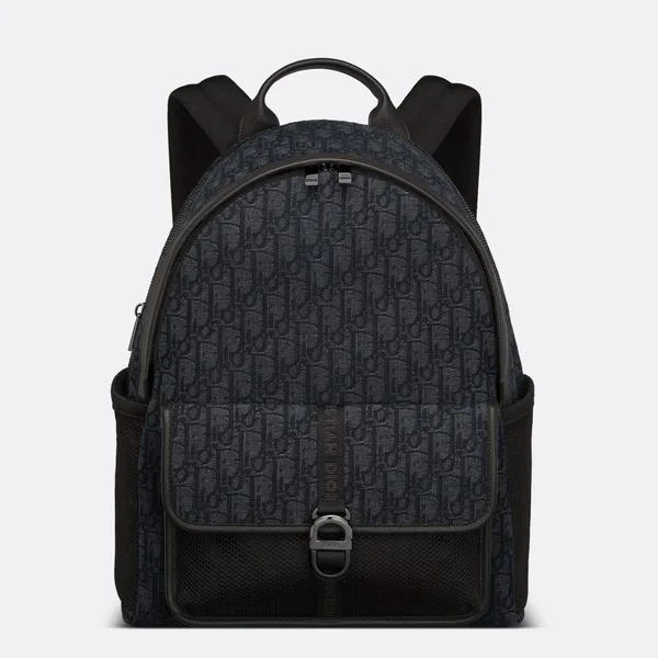 Dior 8 Backpack in Black Dior Oblique Jacquard product photo