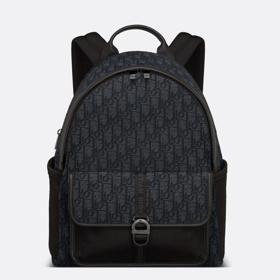 Dior 8 Backpack in Black Dior Oblique Jacquard product view 1
