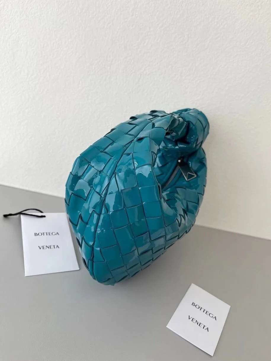 Bottega Veneta BV Jodie Mini Bag In Blaster Intrecciato Patent Leather product view 10