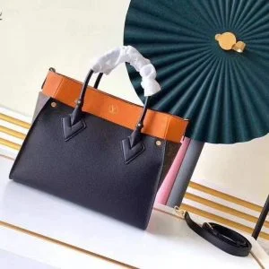 Louis Vuitton M53823 M55302 On My Side High End Leathers Tote Bag Black product view 2