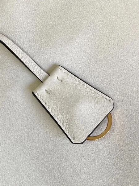 Prada Aimee Large Shoulder Bag in White Leather product view 9