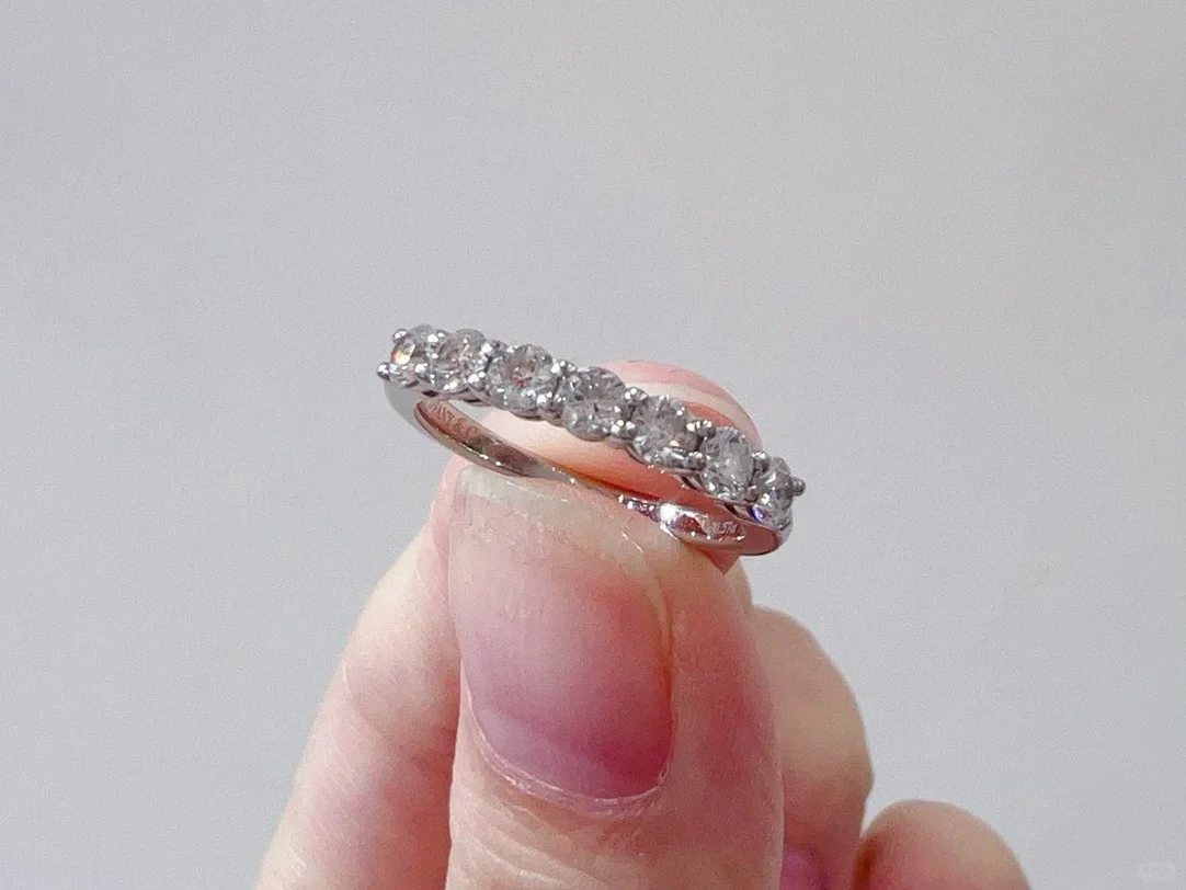 Tiffany & Co. Forever Seven-Stone-Effect Band Ring Silver-Tone product view 7