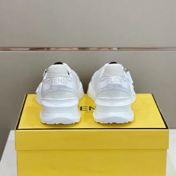 Fendi Flow Low-Top Sneakers White 2022 product view 6