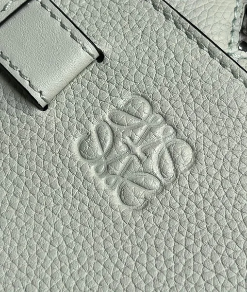 Loewe Compact Hammock Bag in Light Celadon Grained Calfskin product view 10