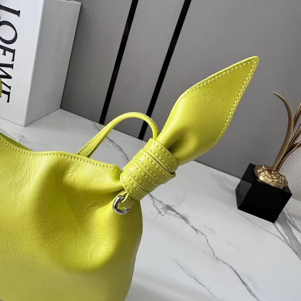 Loewe Mini Scarf Bag — Yellow product view 6