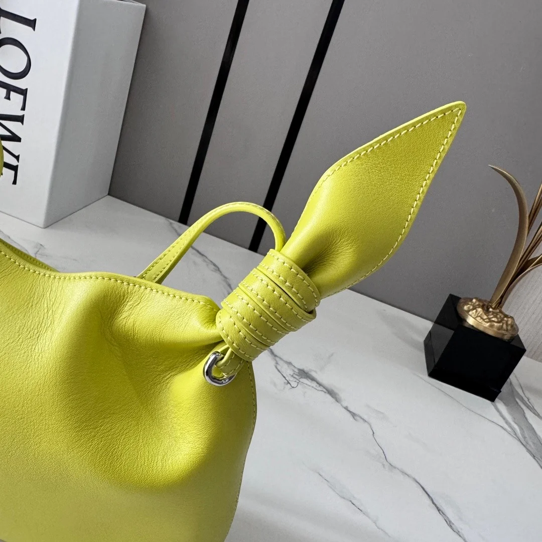 Loewe Mini Scarf Bag — Yellow product view 6