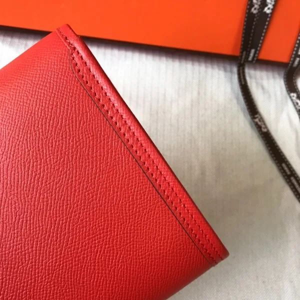 Hermes Jige Elan 29 Clutch Bag In Red Epsom Leather product view 6