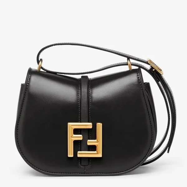 Fendi C’mon Small Bag in Black Calfskin product photo