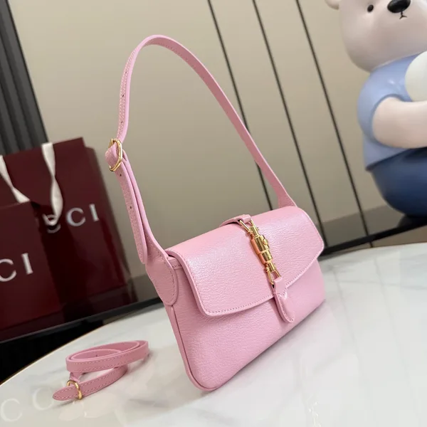 Gucci Jackie Small Shoulder Bag — Pink product view 2
