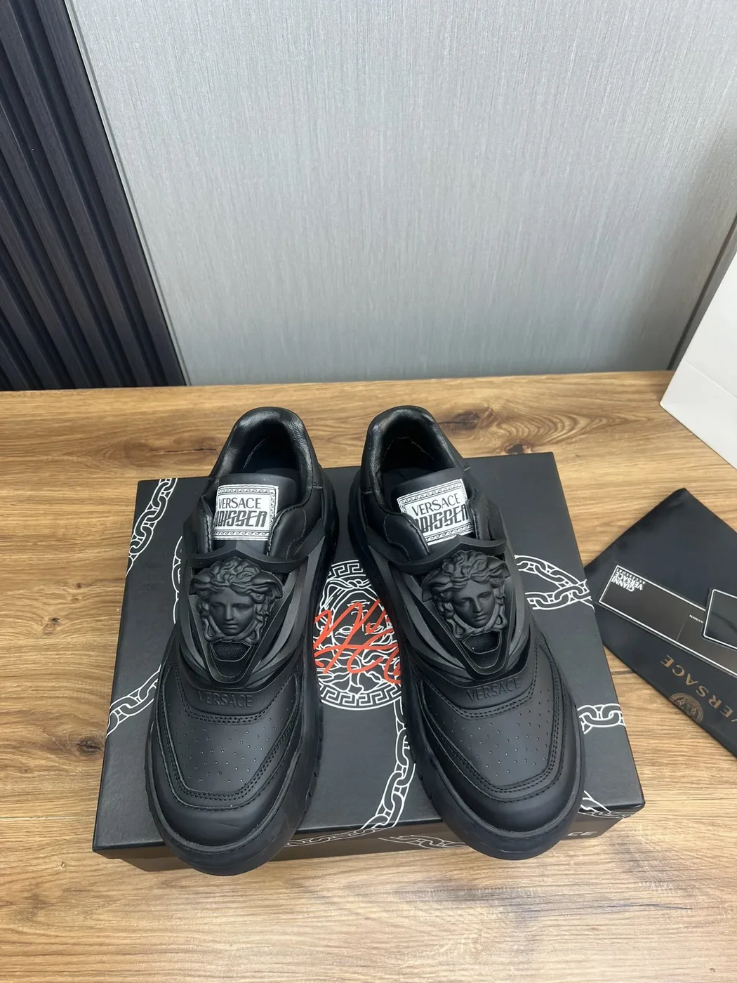 Versace Black Sneakers product view 2