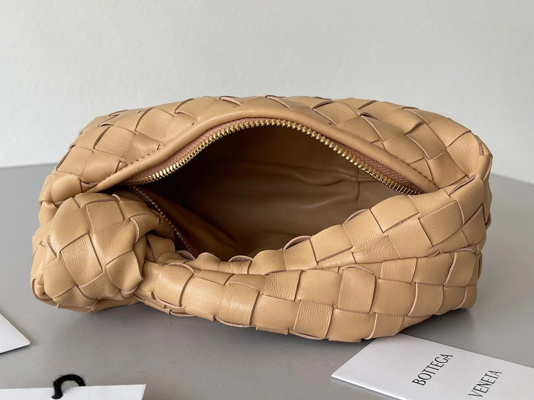 Bottega Veneta BV Jodie Mini Bag In Almond Intrecciato Lambskin product view 5