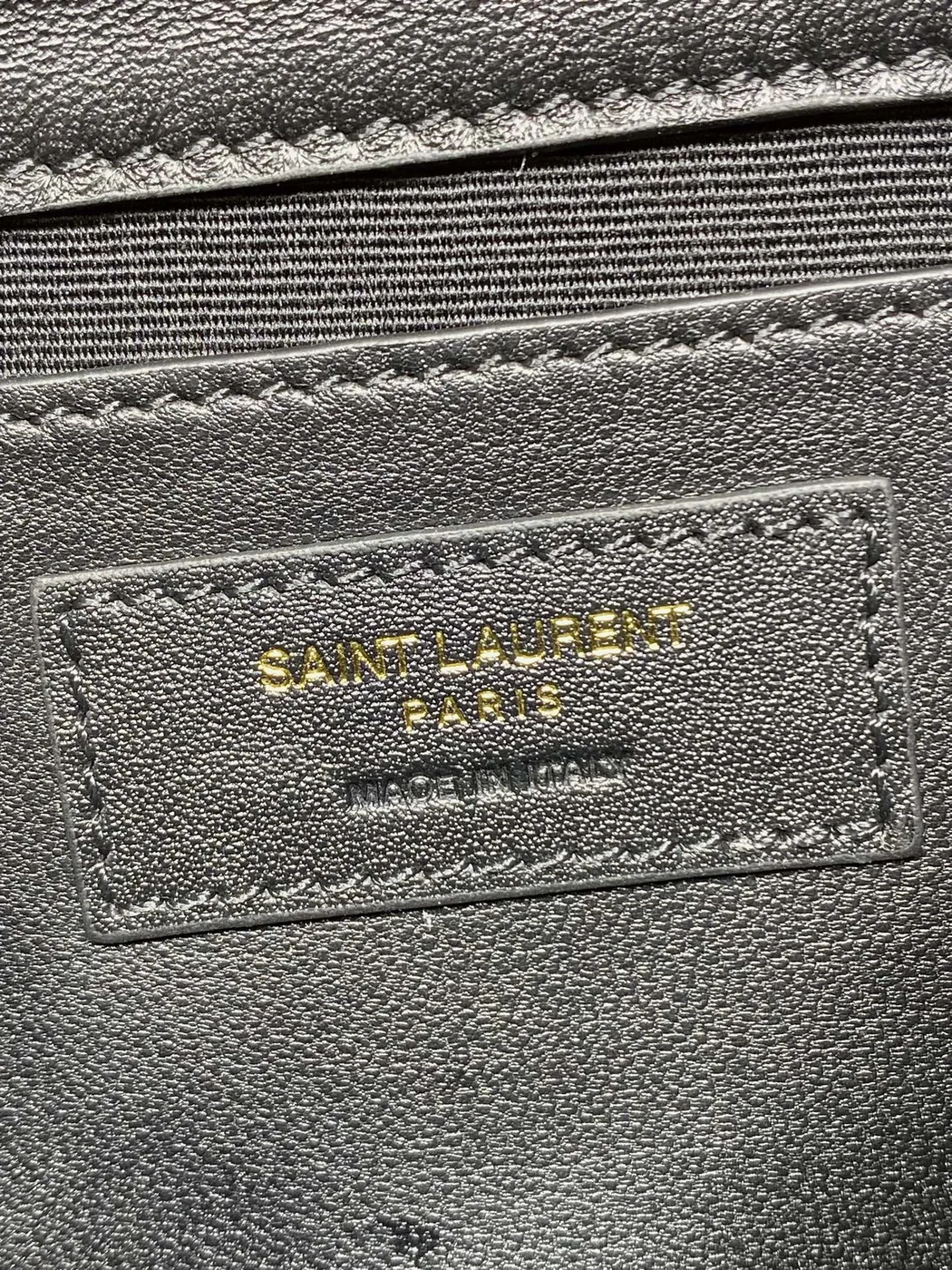 Saint Laurent Mini Nolita Bag — Black product view 8