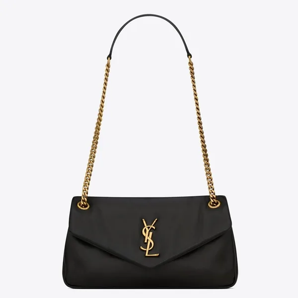 Saint Laurent Calypso Shoulder Bag In Black Lambskin product photo