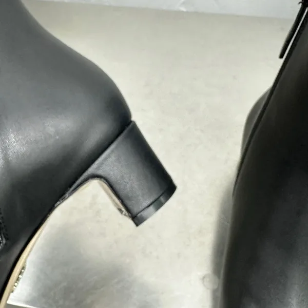 Prada Ankle Boots 55mm in Black Leather product view 2