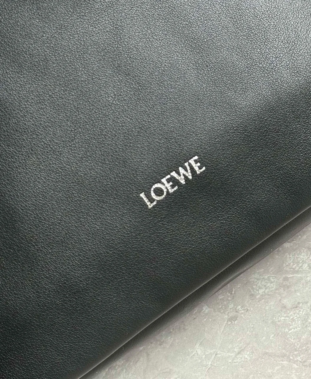 Loewe Flamenco Backpack in Black Supple Calfskin product view 7
