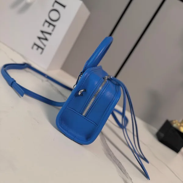Loewe Amazona 180 Mini Bag — Blue product view 3