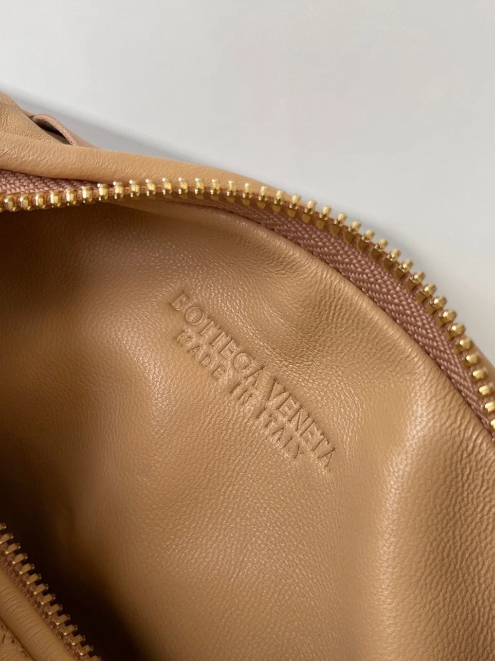 Bottega Veneta BV Jodie Mini Bag In Almond Intrecciato Lambskin product view 7