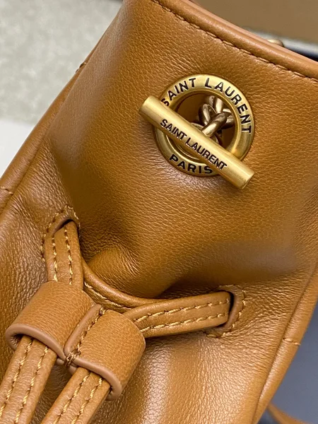 Saint Laurent Jamie Mini Shoulder Pouch — Tan product view 6