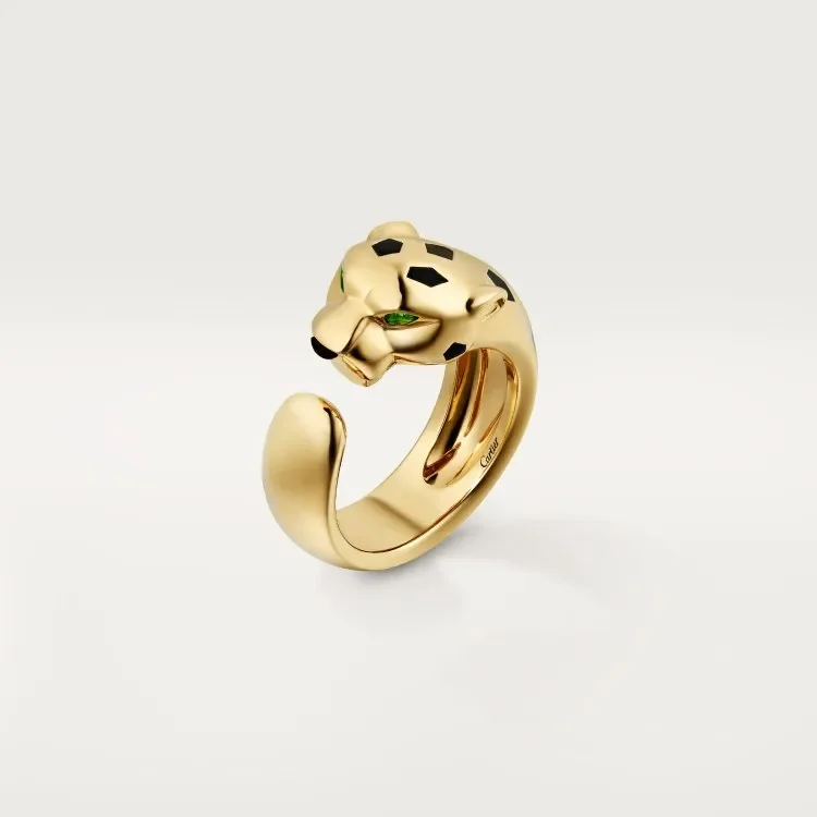 Cartier Panthere Gold-Tone Spotted Panther Open Ring product view 1