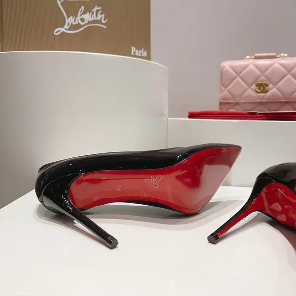 Christian Louboutin Kate Patent Pumps Black - 85 or 100 mm product view 7