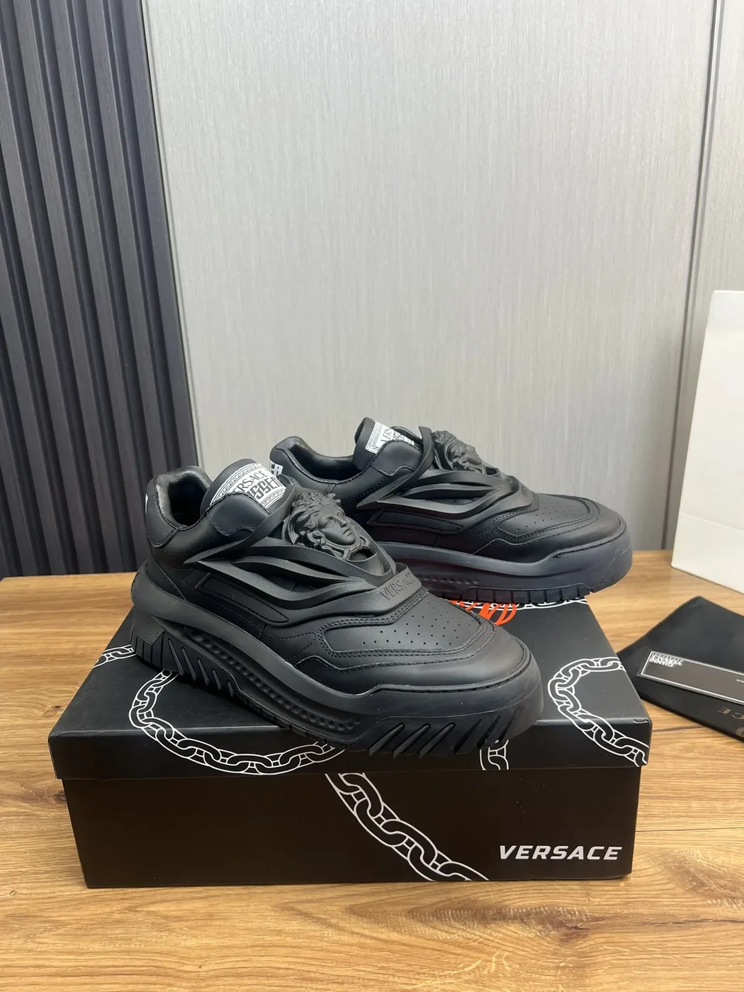 Versace Black Sneakers product view 3