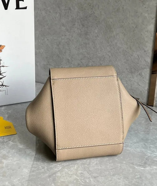 Loewe Compact Hammock Bag in Sand Grained Calfskin product view 6