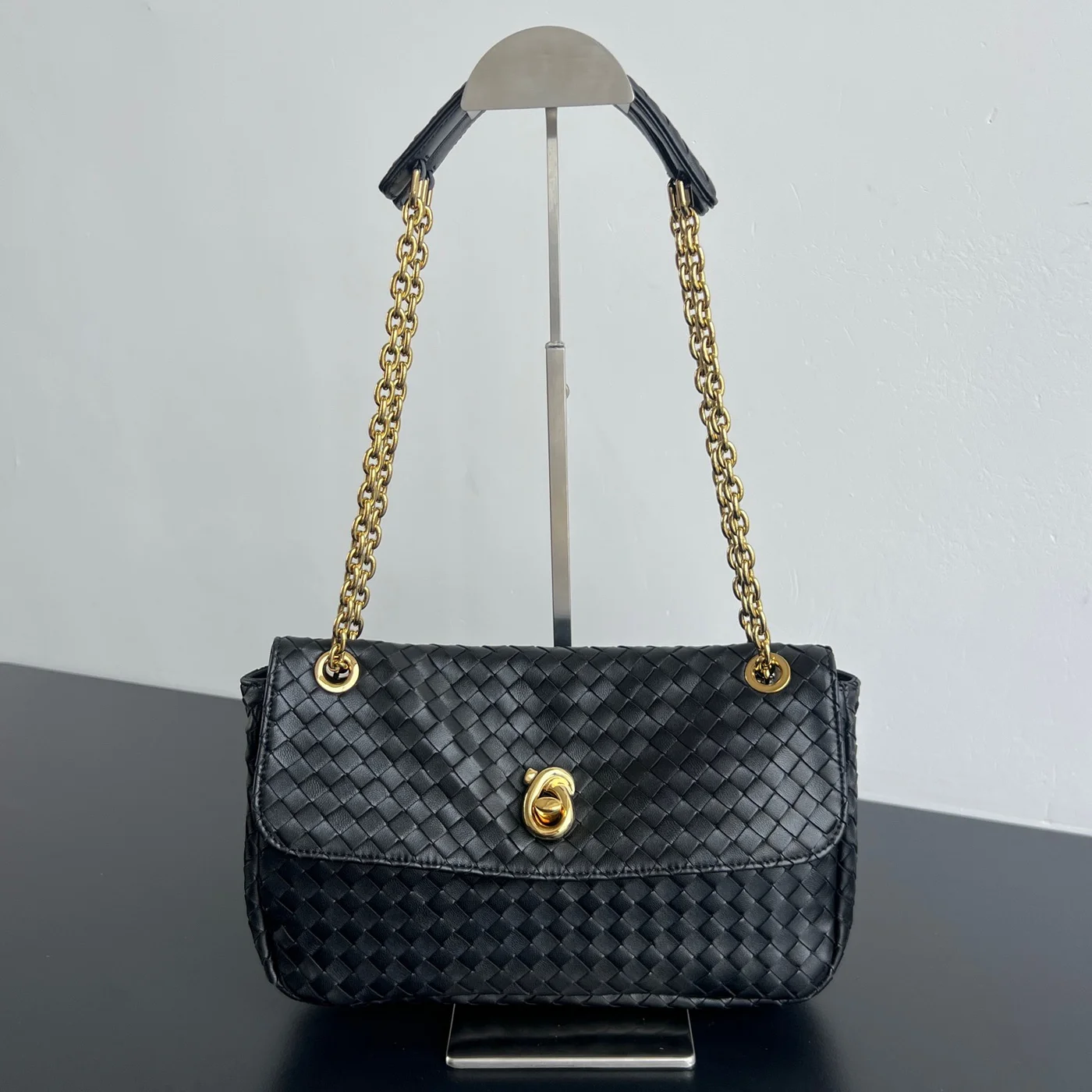 Bottega Veneta Madison Bag — Black product view 1