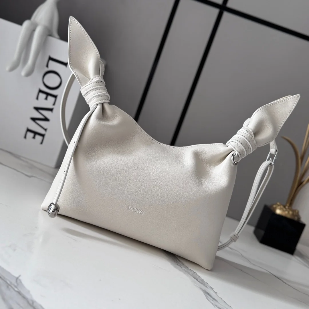 Loewe Mini Scarf Bag — White product view 1