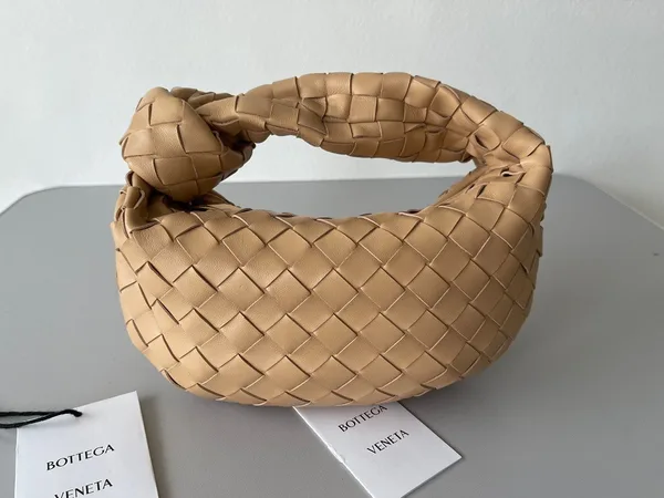 Bottega Veneta BV Jodie Mini Bag In Almond Intrecciato Lambskin product view 3