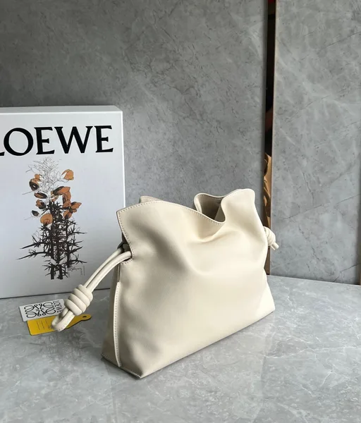 Loewe Flamenco Clutch Bag In Angora Calfskin product view 10