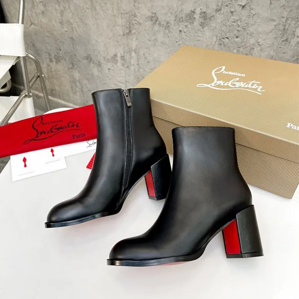Christian Louboutin Adoxa 70 Ankle Boots Black product view 2