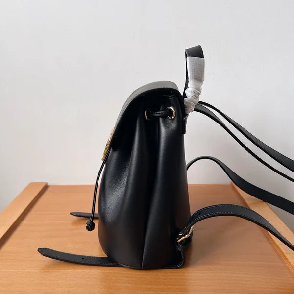 Celine Bonnie Backpack in Black Calfskin product view 9