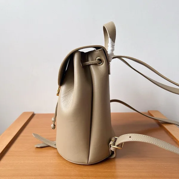 Celine Bonnie Backpack in Nude Calfskin product view 6