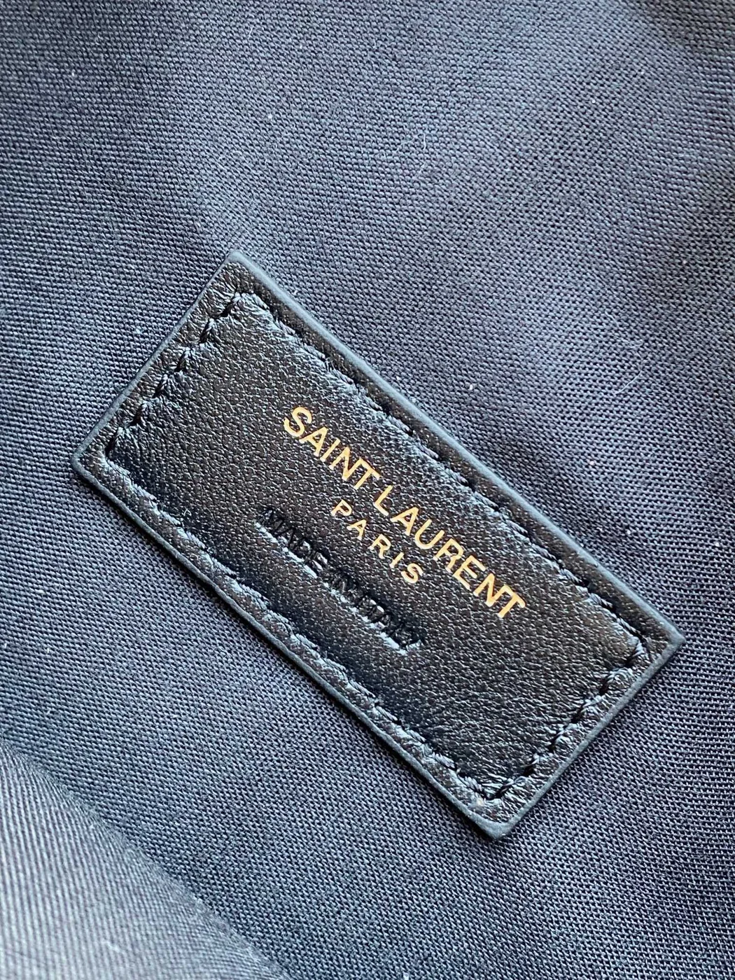 Saint Laurent Amalia Mini Hobo Bag — White product view 9